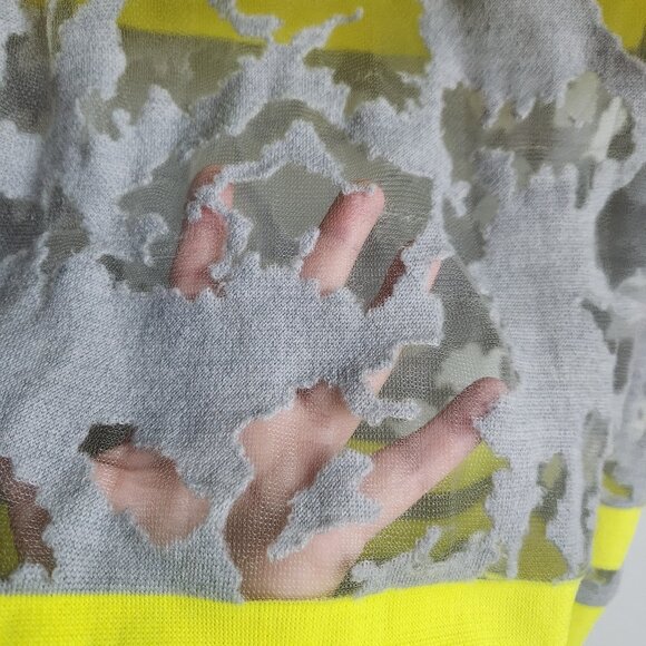 Alexander Wang Wool Mesh Tunic - Sz L - Picture 3 of 13